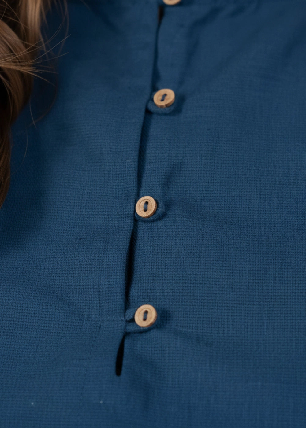 Indigo Twilight Halter Cami Linen-Cotton Top | Karee Sustainable Fashion Women Karee