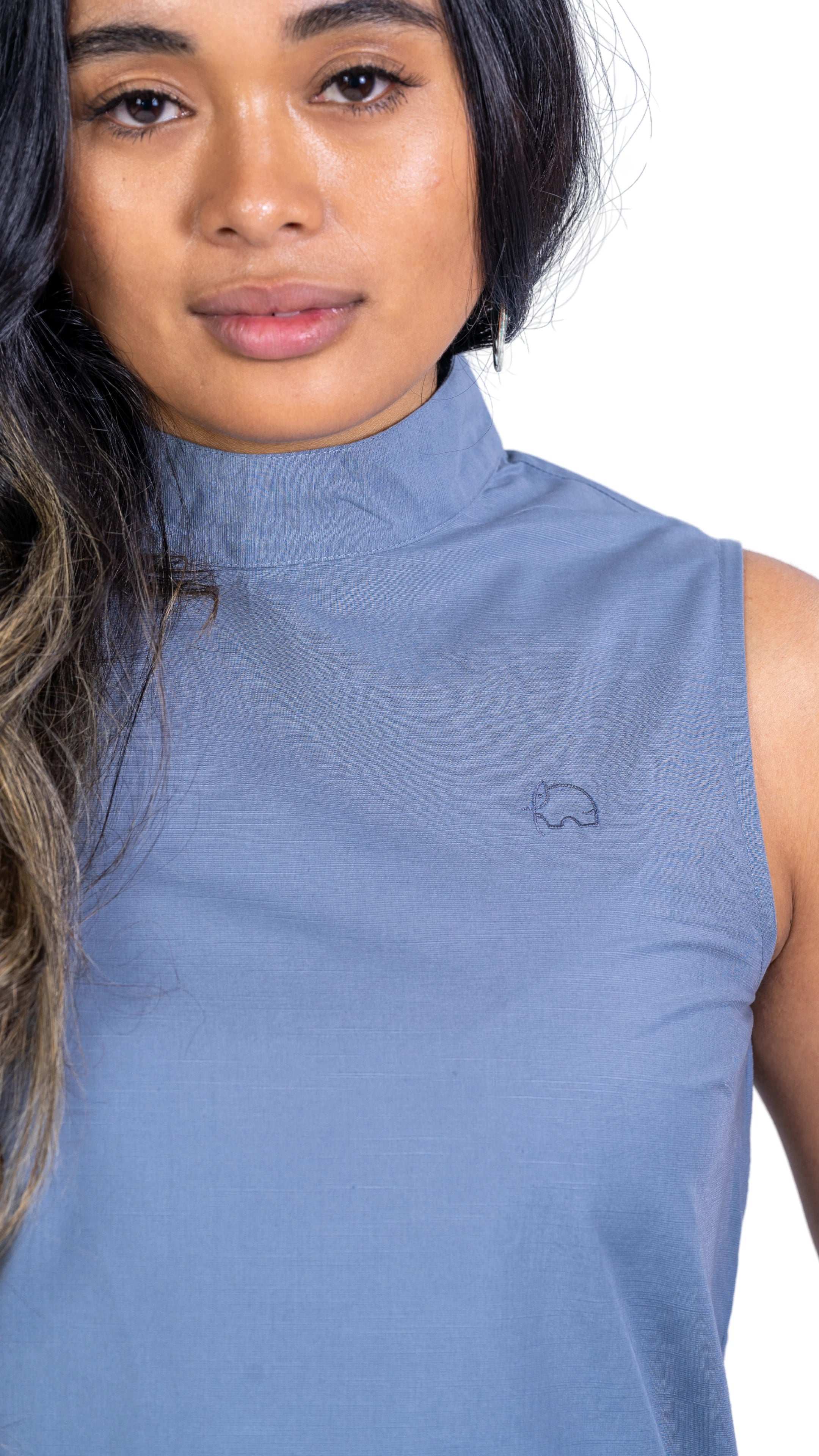 Classic Grey Sleeveless Top | KAREE | Women's Fashion - TopsKaree