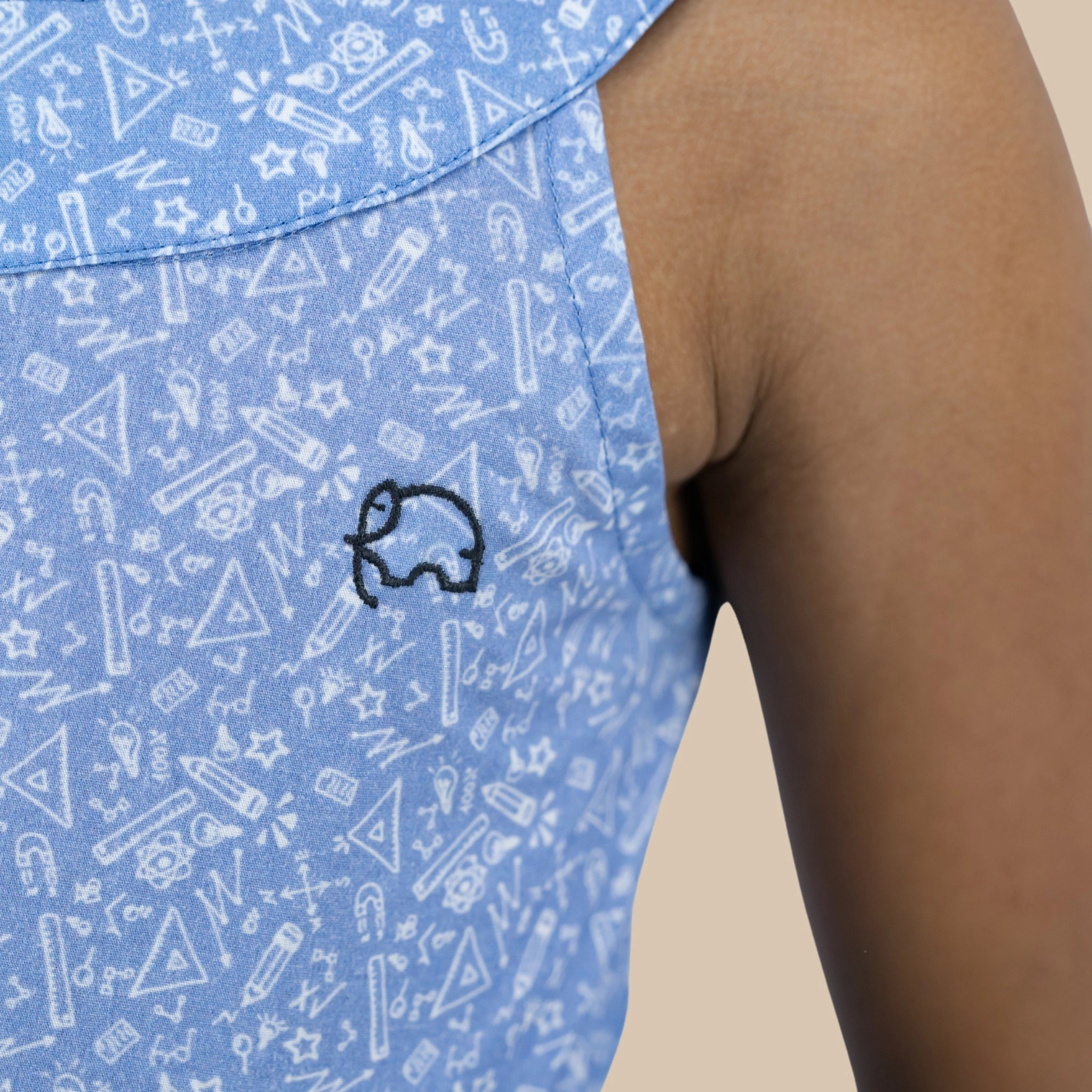 Purple Impression Cotton Jumpsuit for Girls | Karee Sustainable Kidswear Kids Karee