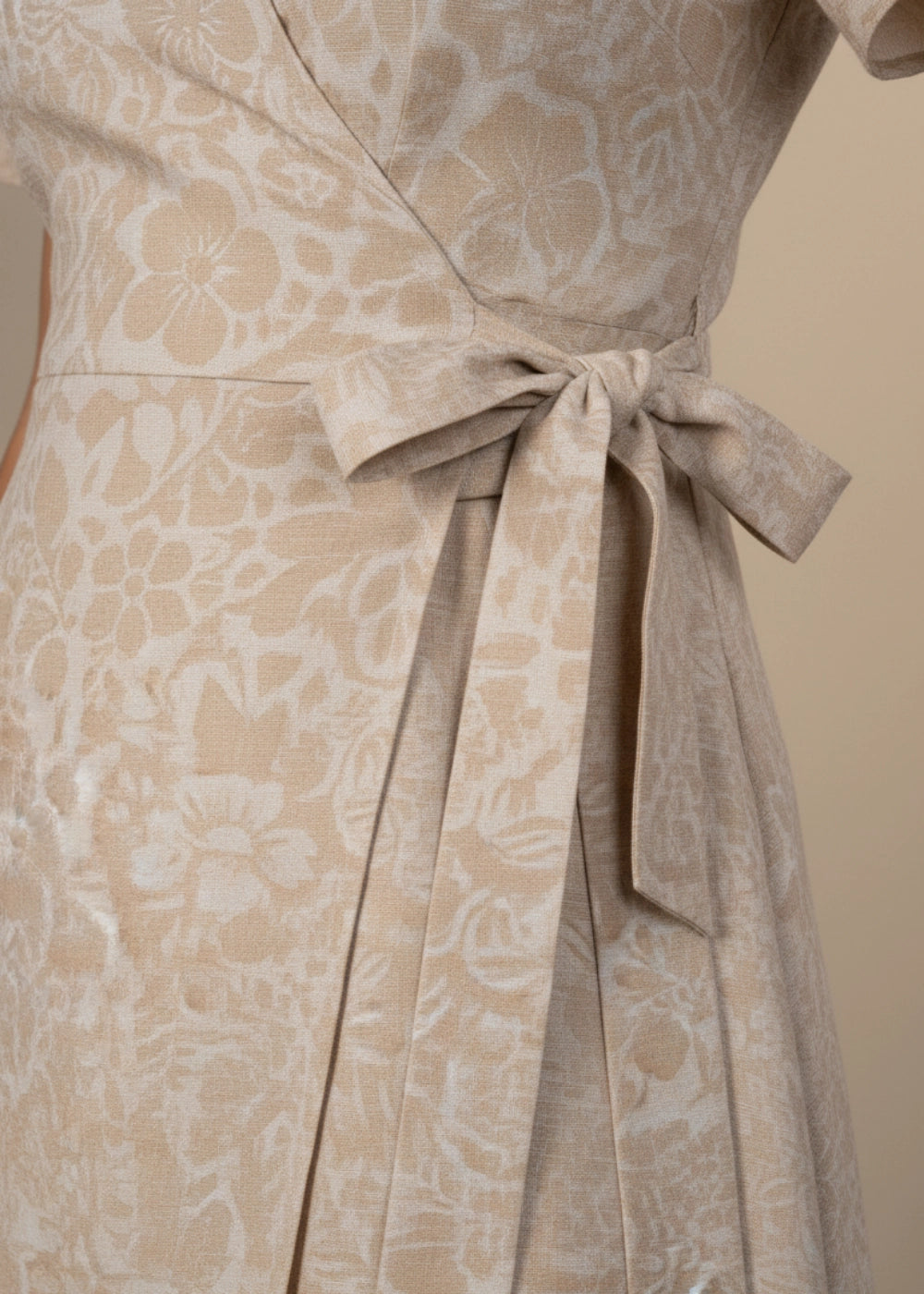 Chino Chic Wrap Dress Women Karee