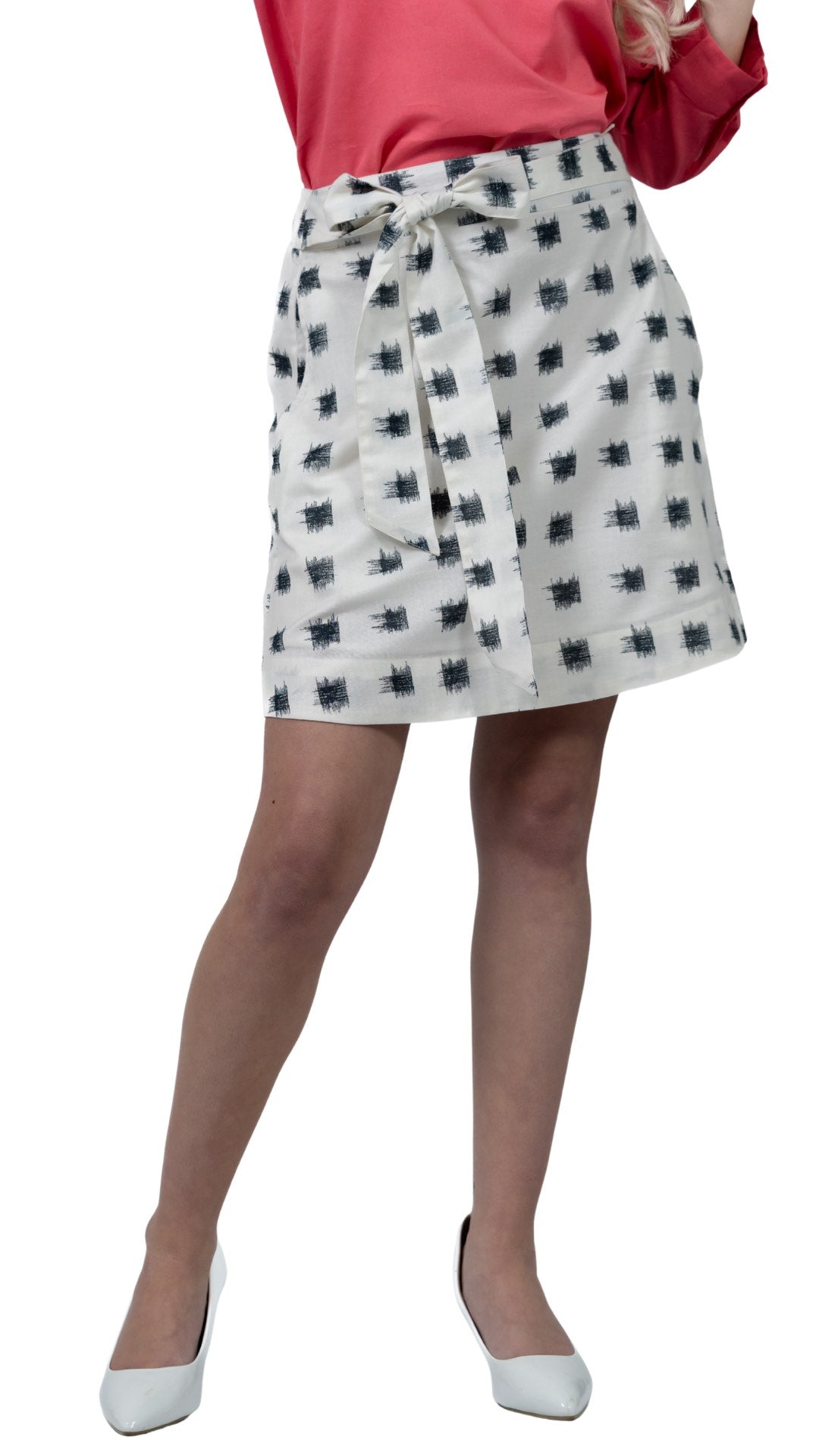 Sustainable Elegance: Eco-Friendly Linen Cotton Skirt for Women