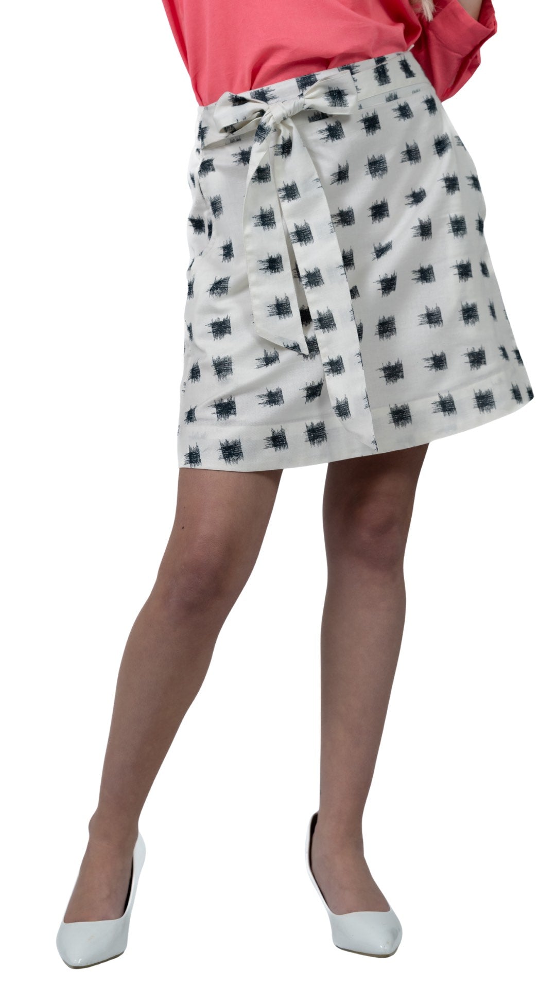 Sustainable Elegance: Eco-Friendly Linen Cotton Skirt for Women