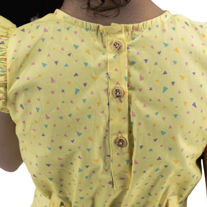 Stylish Lemon Meringue Jumpsuit for Children - JumpsuitsKaree