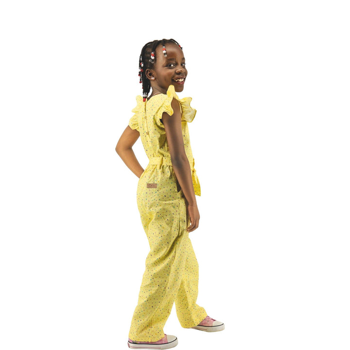 Stylish Lemon Meringue Jumpsuit for Children - JumpsuitsKaree