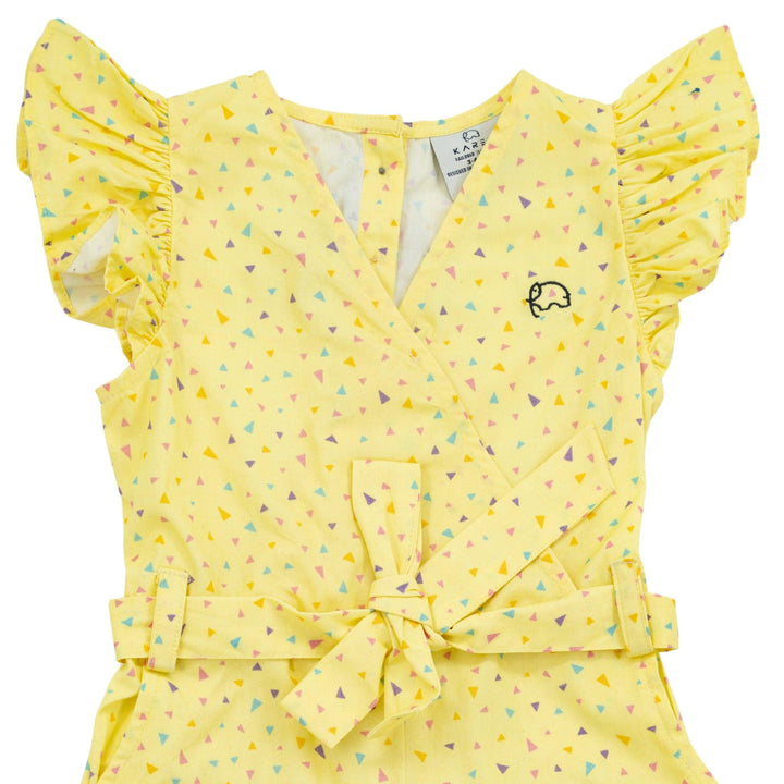 Stylish Lemon Meringue Jumpsuit for Children - JumpsuitsKaree