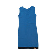 Sustainable Summer Fun: Eco - Friendly Linen Blend Frock for Kids - DressKaree